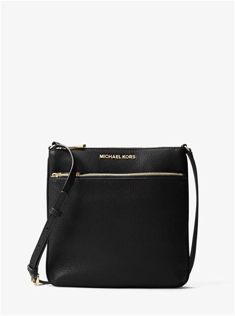 michael kors riley small flap bag crossbody|Riley Small Pebbled Leather Messenger Bag .